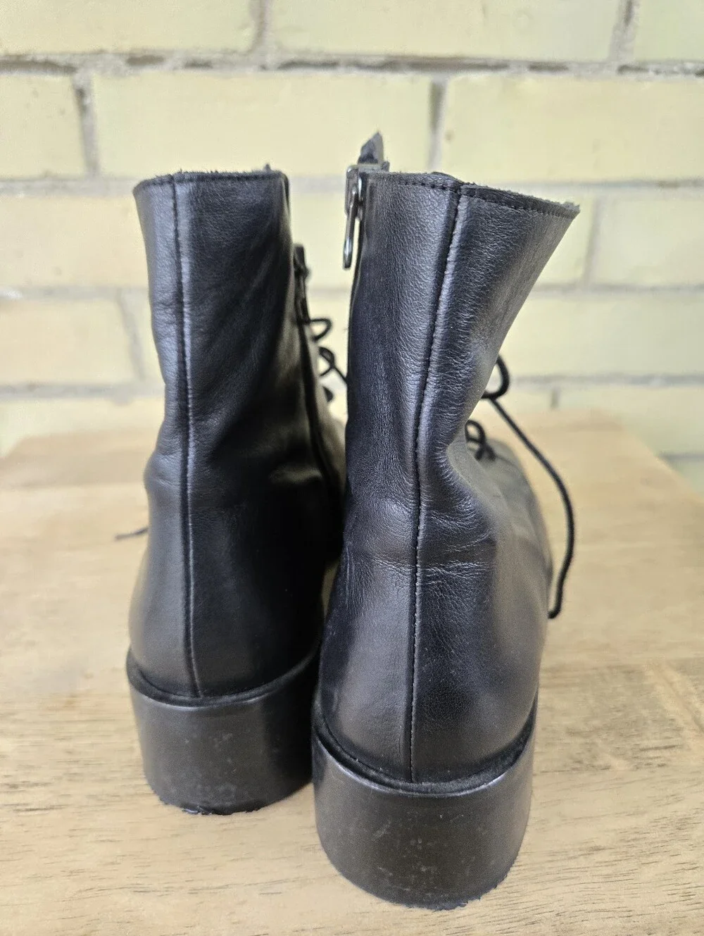 L'Intervalle Square Toe Boots - Picture 4 of 10
